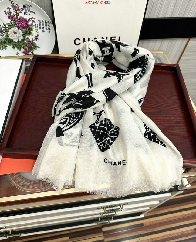 Scarf-Chanel high quality happy copy ID: MX1433 $: 75USD