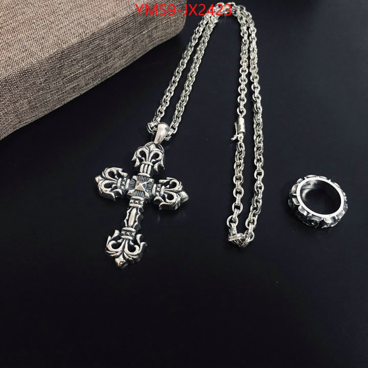 Jewelry-Chrome Hearts counter quality ID: JX2423 $: 59USD