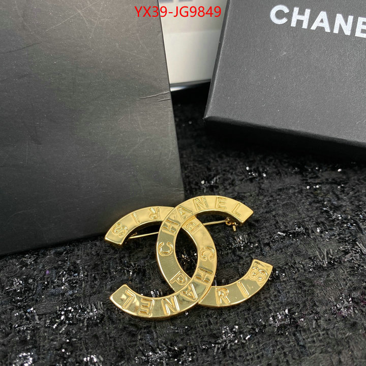 Jewelry-Chanel wholesale sale ID: JG9849 $: 39USD