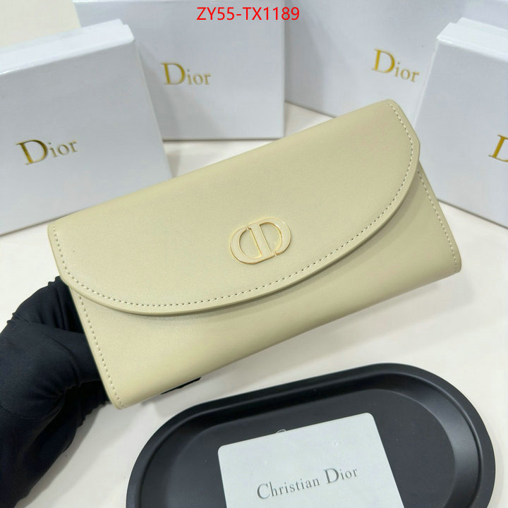 Dior Bags(4A)-Wallet- outlet sale store ID: TX1189 $: 55USD,