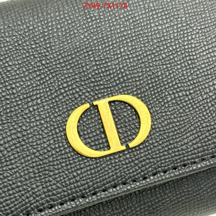 Dior Bags(4A)-Wallet- where to buy replicas ID: TX1178 $: 49USD,