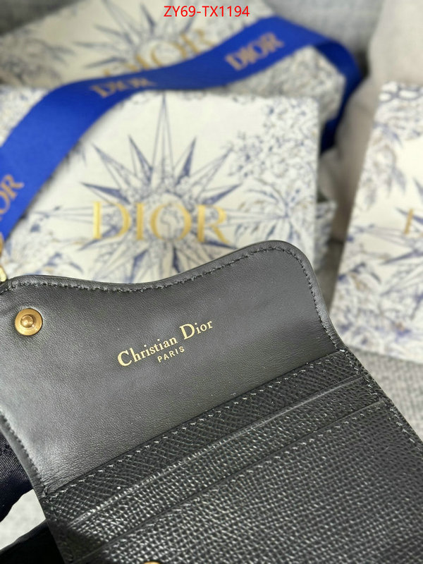 Dior Bags(4A)-Wallet- the best ID: TX1194 $: 69USD,