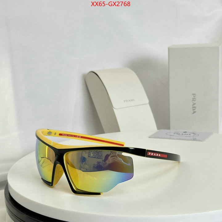 Glasses-Prada fake high quality ID: GX2768 $: 65USD