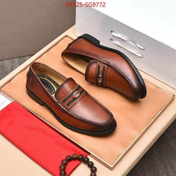 Men Shoes-Gucci fashion designer ID: SG9772 $: 125USD