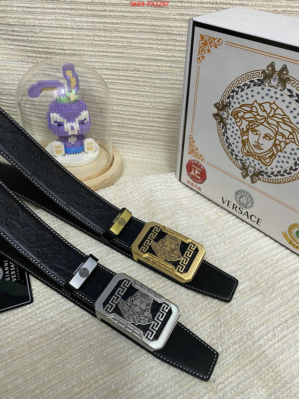 Belts-Versace replica aaaaa+ designer ID: PX2297 $: 69USD