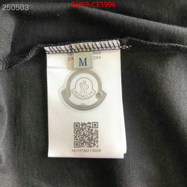 Clothing-Moncler wholesale 2023 replica ID: CE5996 $: 59USD