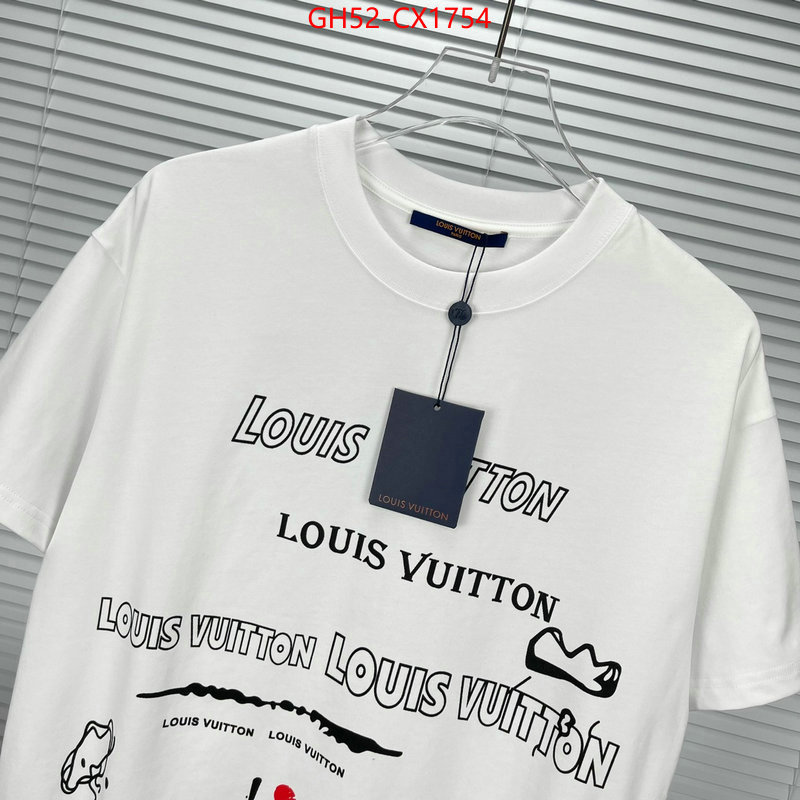 Clothing-LV replica wholesale ID: CX1754 $: 52USD