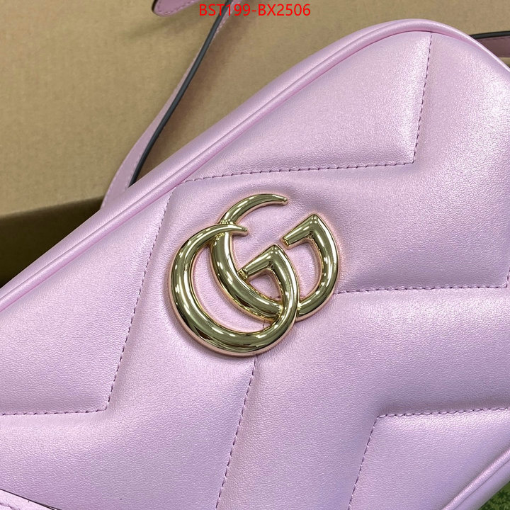 Gucci Bags(TOP)-Marmont best luxury replica ID: BX2506 $: 199USD,