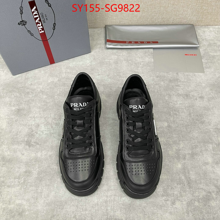 Men shoes-Prada counter quality ID: SG9822 $: 155USD