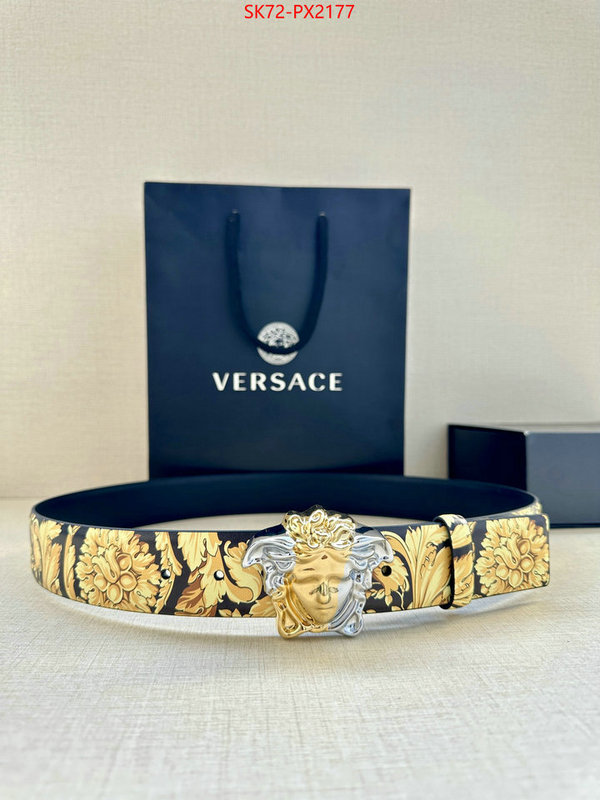 Belts-Versace best knockoff ID: PX2177 $: 72USD