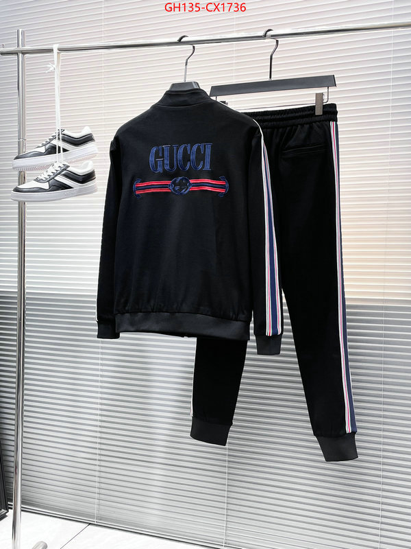 Clothing-Gucci can you buy replica ID: CX1736 $: 135USD