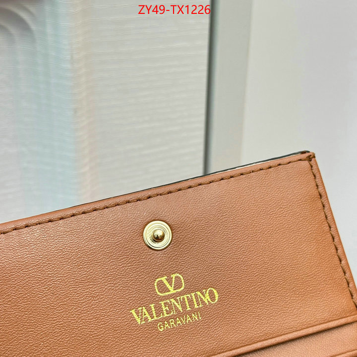 Valentino Bags(4A)-Wallet where to buy high quality ID: TX1226 $: 49USD,