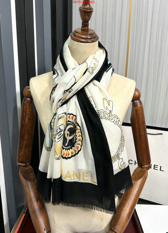 Scarf-Chanel the best quality replica ID: MX2003 $: 75USD