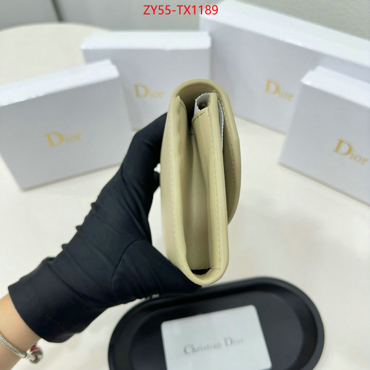 Dior Bags(4A)-Wallet- outlet sale store ID: TX1189 $: 55USD,