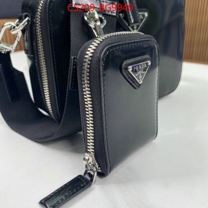 Prada Bags (TOP)-Diagonal- replica wholesale ID: BG9940 $: 209USD,