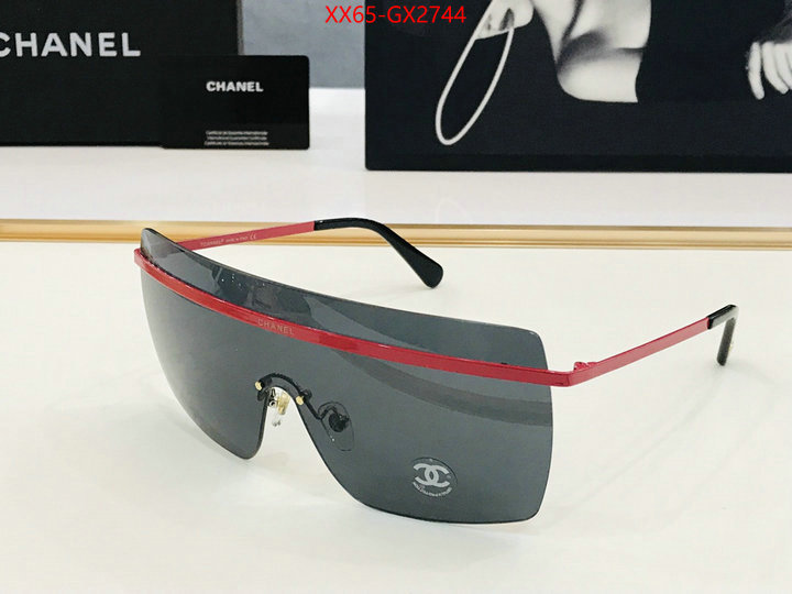 Glasses-Chanel mirror copy luxury ID: GX2744 $: 65USD