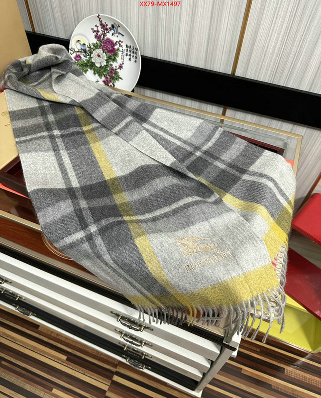 Scarf-Burberry cheap replica designer ID: MX1497 $: 79USD