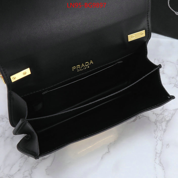 Prada Bags (4A)-Diagonal- fake high quality ID: BG9897 $: 95USD,