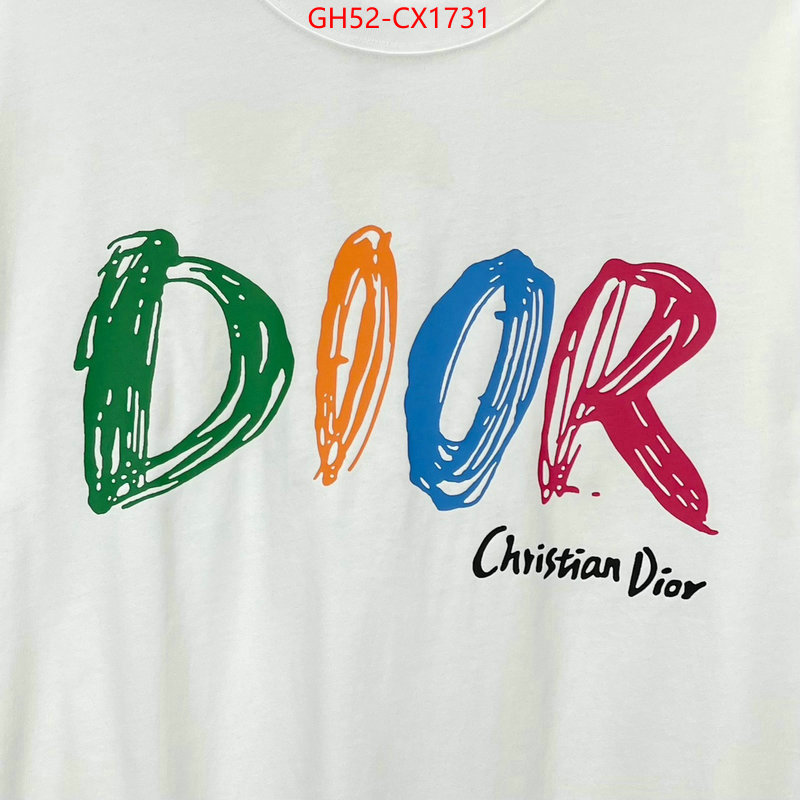 Clothing-Dior high quality customize ID: CX1731 $: 52USD