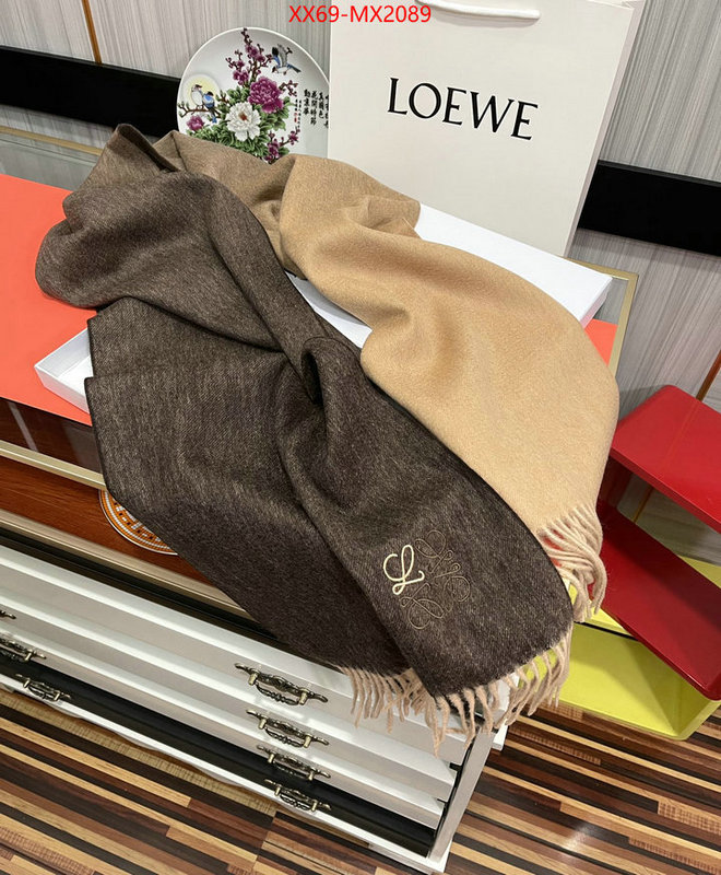 Scarf-Loewe 2023 perfect replica designer ID: MX2089 $: 69USD