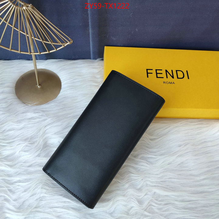 Fendi Bags(4A)-Wallet- online sales ID: TX1222 $: 59USD,