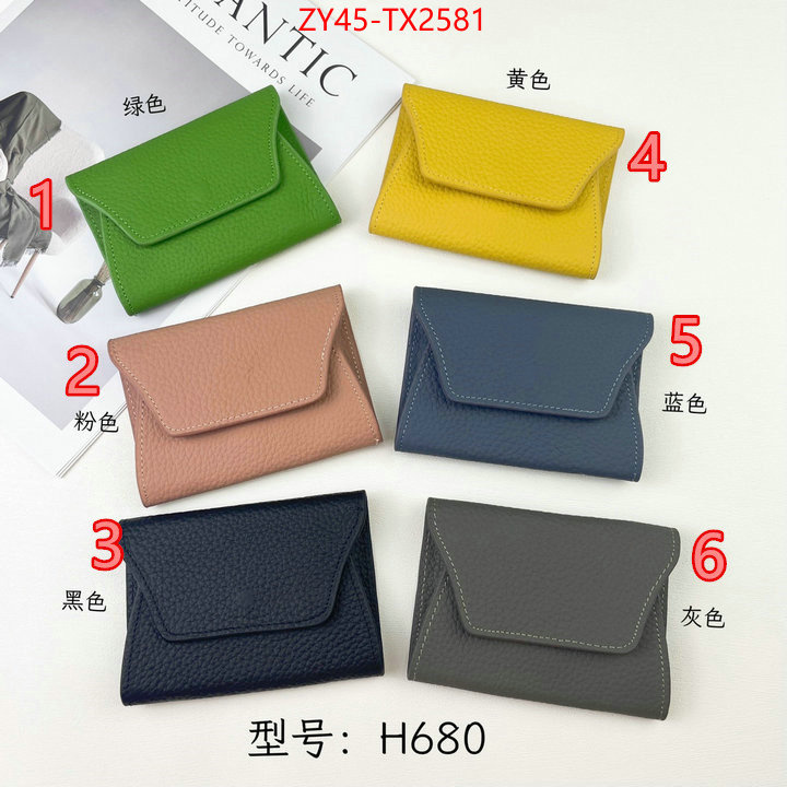 Hermes Bags(4A)-Wallet- quality aaaaa replica ID: TX2581 $: 45USD,