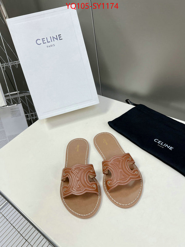 Women Shoes-CELINE aaaaa replica designer ID: SY1174 $: 105USD