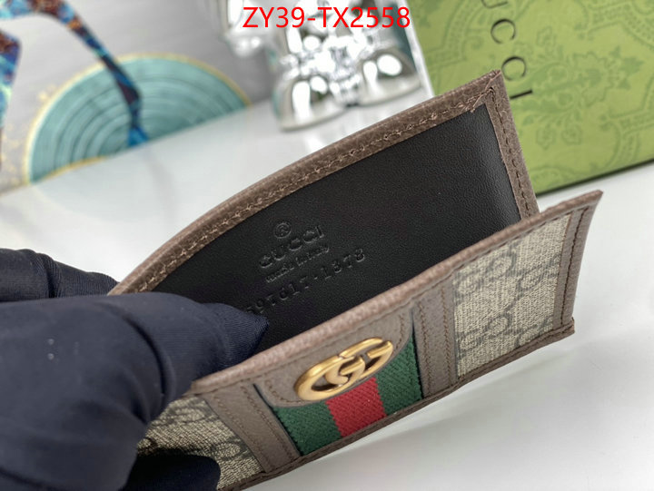 Gucci Bags(4A)-Wallet- replica 2023 perfect luxury ID: TX2558 $: 39USD,