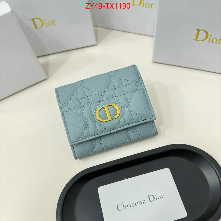 Dior Bags(4A)-Wallet- online from china designer ID: TX1190 $: 49USD,