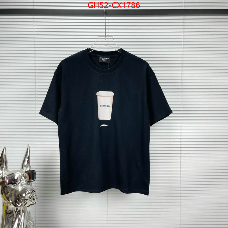 Clothing-Balenciaga shop designer replica ID: CX1786 $: 52USD