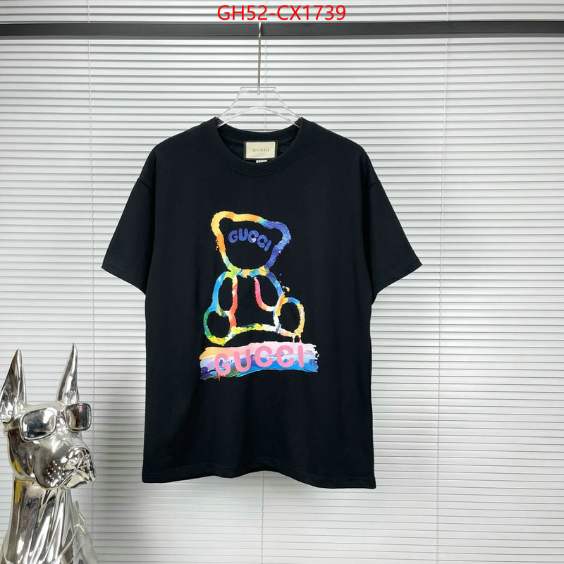 Clothing-Gucci can you buy knockoff ID: CX1739 $: 52USD