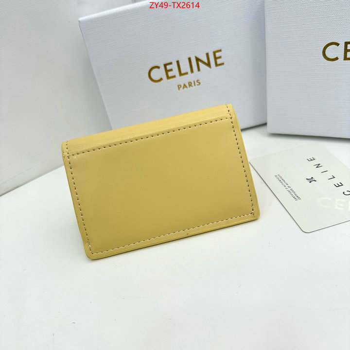 CELINE Bags(4A)-Wallet top fake designer ID: TX2614 $: 49USD,