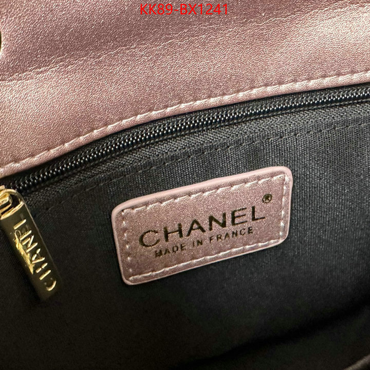 Chanel Bags(4A)-Diagonal- top quality ID: BX1241 $: 89USD,