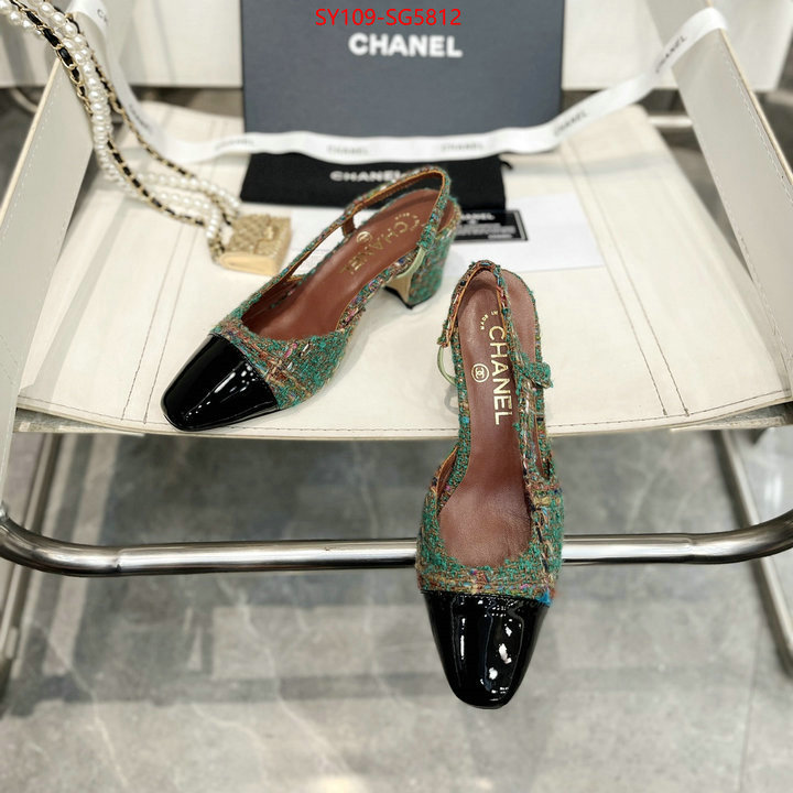 Women Shoes-Chanel fake designer ID: SG5812 $: 109USD