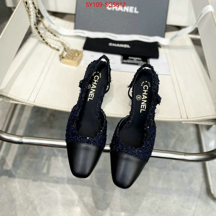 Women Shoes-Chanel fake designer ID: SG5812 $: 109USD