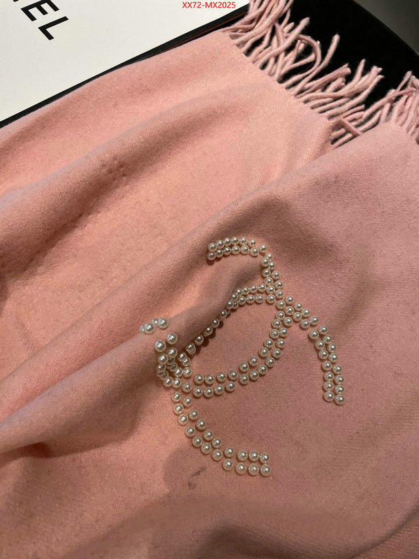 Scarf-Chanel top quality designer replica ID: MX2025 $: 72USD