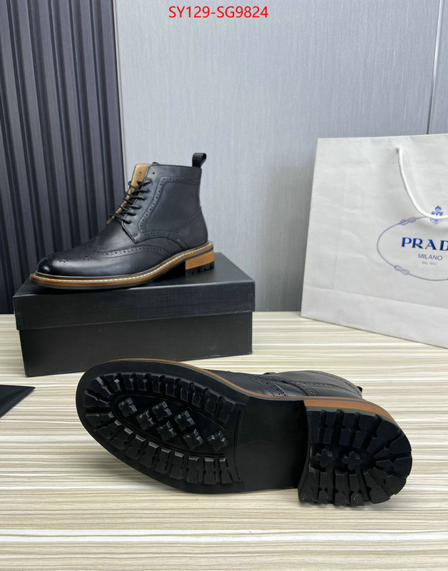 Men shoes-Prada fake ID: SG9824 $: 129USD