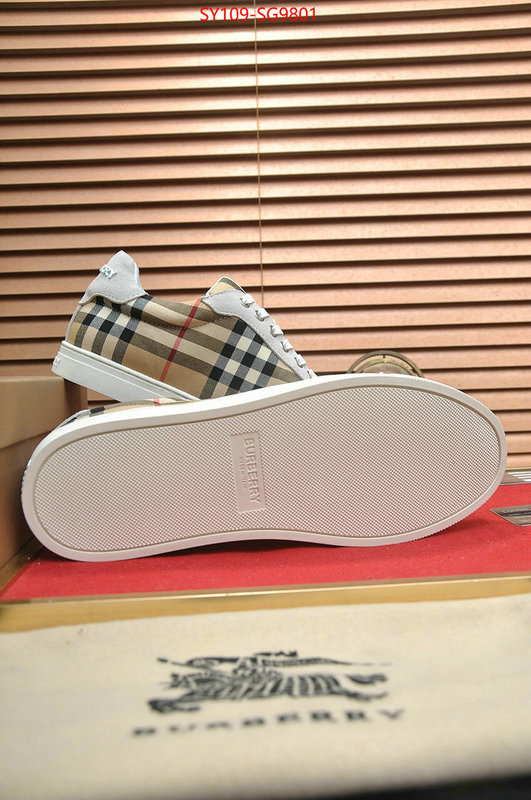 Men Shoes-Burberry top quality replica ID: SG9801 $: 109USD