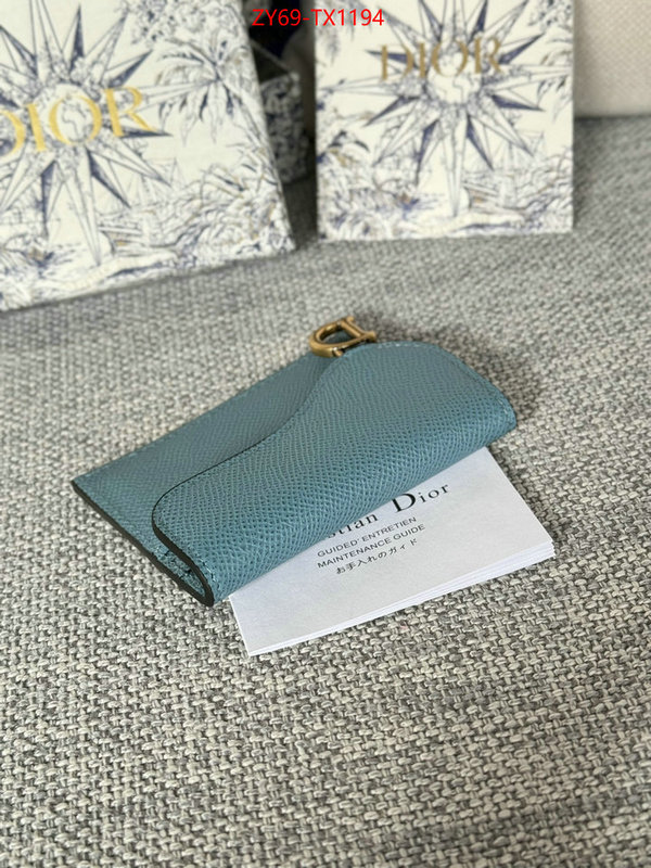 Dior Bags(4A)-Wallet- the best ID: TX1194 $: 69USD,