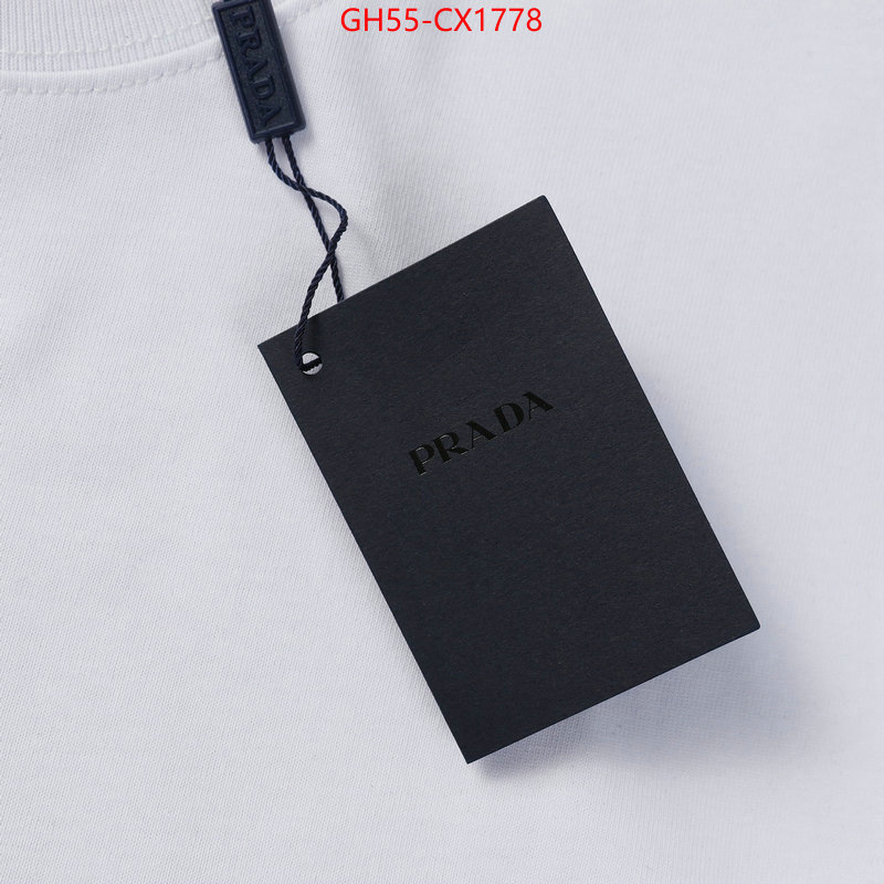 Clothing-Prada found replica ID: CX1778 $: 55USD