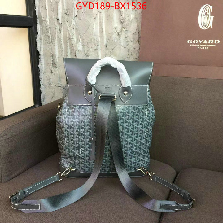 Goyard Bags(4A)-Backpack- where can you buy replica ID: BX1536 $: 189USD,