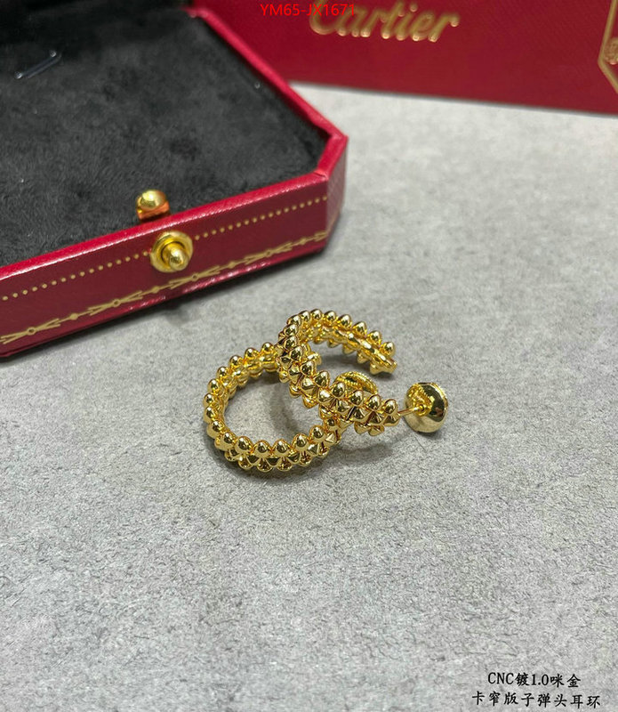 Jewelry-Cartier replica 1:1 high quality ID: JX1671 $: 65USD