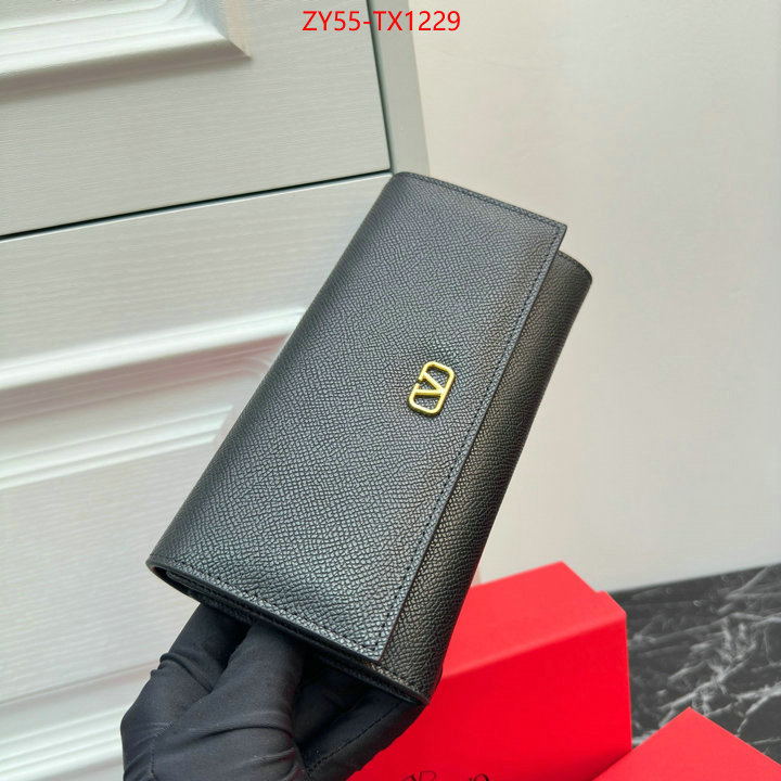 Valentino Bags(4A)-Wallet aaaaa quality replica ID: TX1229 $: 55USD,