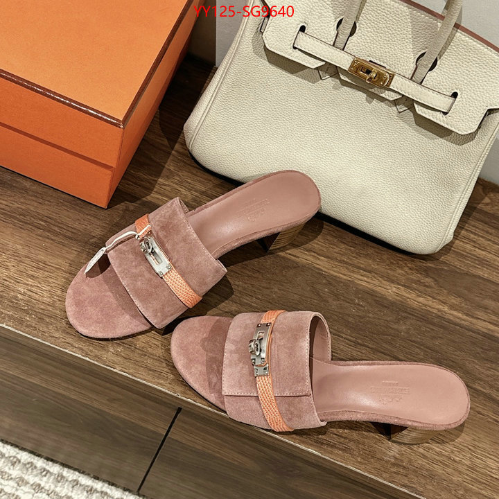 Women Shoes-Hermes counter quality ID: SG9640 $: 125USD