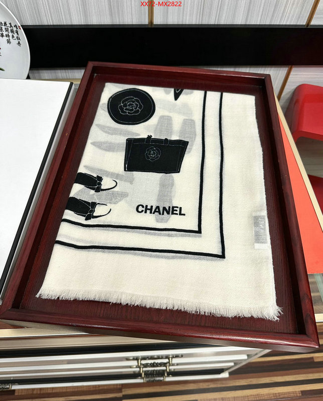 Scarf-Chanel what is top quality replica ID: MX2822 $: 72USD