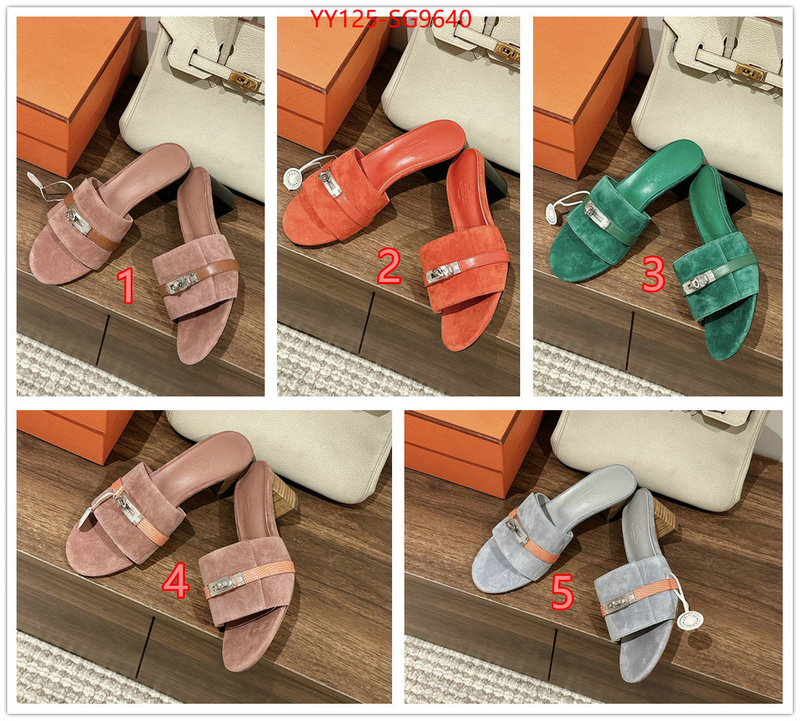 Women Shoes-Hermes counter quality ID: SG9640 $: 125USD