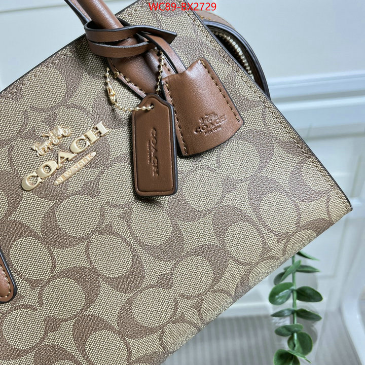 Coach Bags(4A)-Diagonal website to buy replica ID: BX2729 $: 89USD,