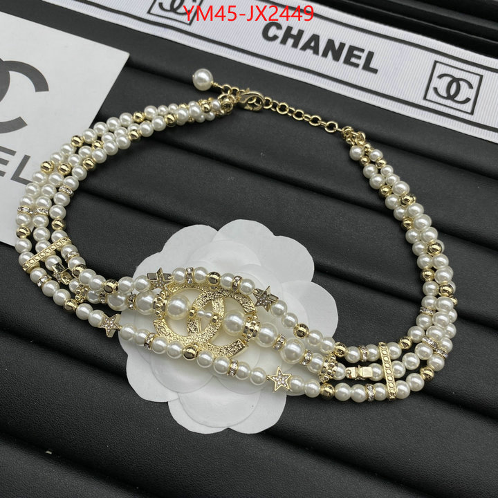 Jewelry-Chanel designer 1:1 replica ID: JX2449 $: 45USD