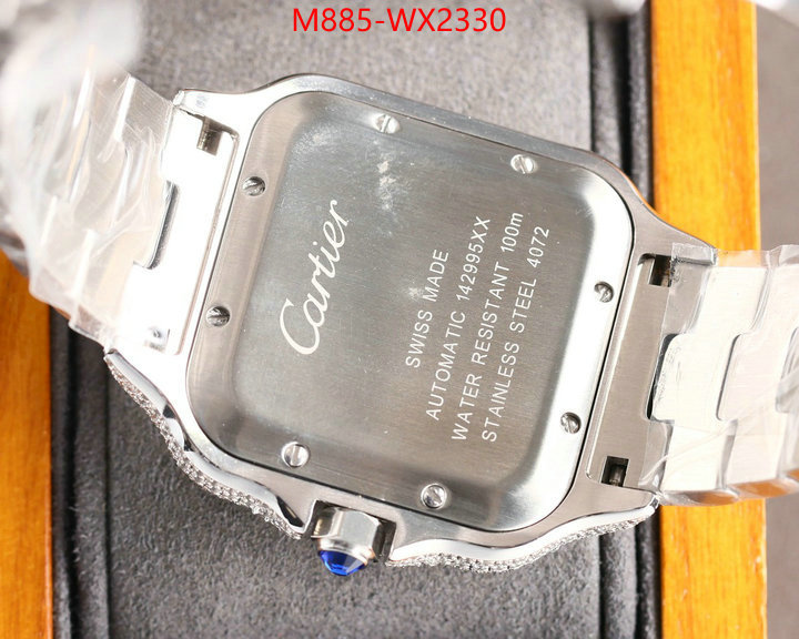 Watch(TOP)-Cartier replica aaaaa designer ID: WX2330 $: 885USD