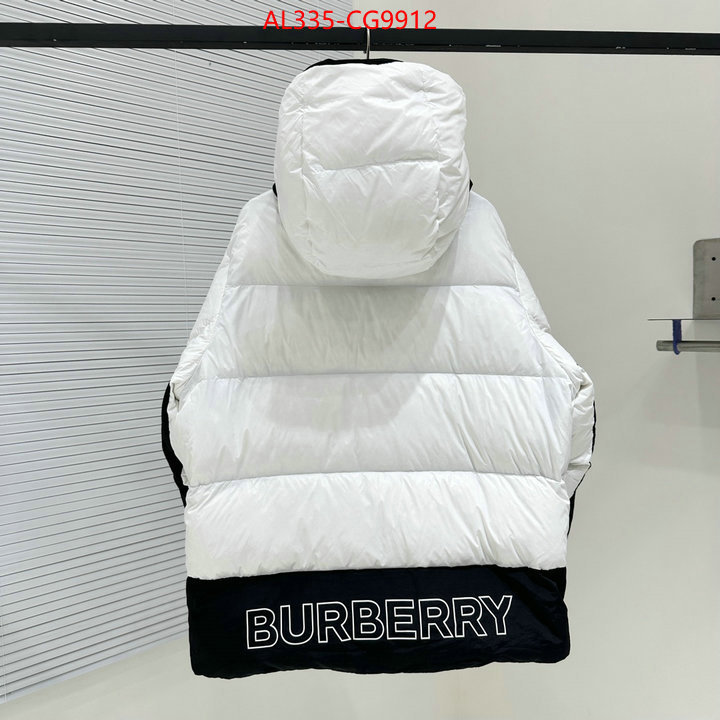 Down jacket Men-Burberry 7 star quality designer replica ID: CG9912 $: 335USD